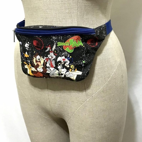Warner Brothers SPACE JAM Handbags - SPACE JAM Fanny Pack Warner Brothers 1996